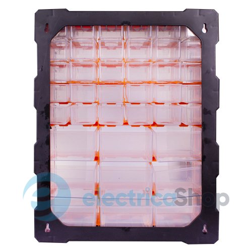 Органайзер пластиковый, e.toolbox.pro.21, 24" 39-секционный 381х157х475мм t011021 E.NEXT