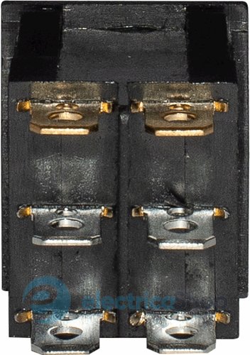 Перемикач клавішний e.switch.key.02, 6 pin, подвійний, з індикацією s2040002 E.NEXT