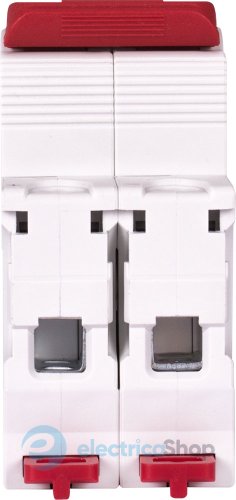 Модульний автоматичний вимикач e.mcb.stand.60.DC.2.C4, 2P, 4А, C, 6kA, DC s081016 E.NEXT