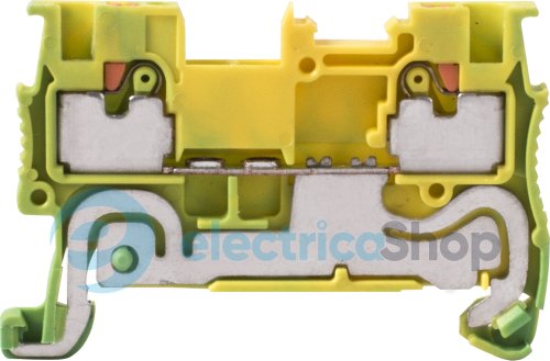 Набірна клемна колодка заземлення на DIN-рейку e.tc.z.din.spring.1,5 s070012 E.NEXT