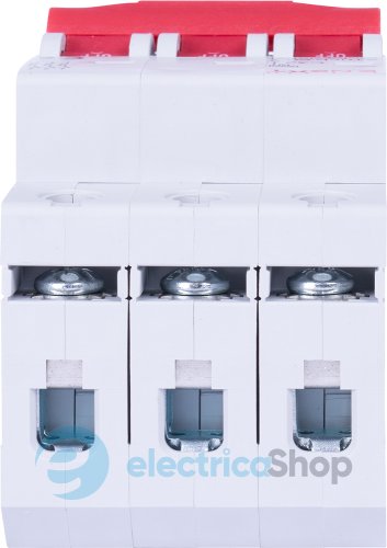 Модульный автоматический выключатель e.mcb.pro.60.3.B 10 new, 3P, 10А, В, 6kA, new p041025 E.NEXT
