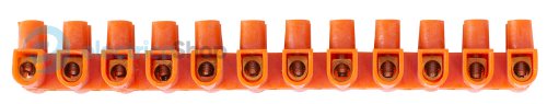 Клеммная колодка делимая, 12групп e.tc.stand.12.20.orange, 30 А, оранжевая s016027 E.NEXT s016027 E.NEXT