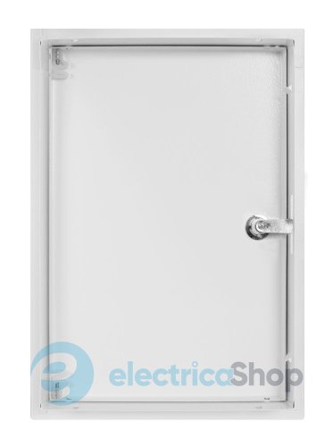 Дверца металлическая ревизионная e.mdoor.stand.400.500.z 400х500м c замком s0100085 E.NEXT