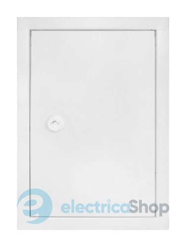 Дверца металлическая ревизионная e.mdoor.stand.200.300.z 200х300м с замком s0100054 E.NEXT