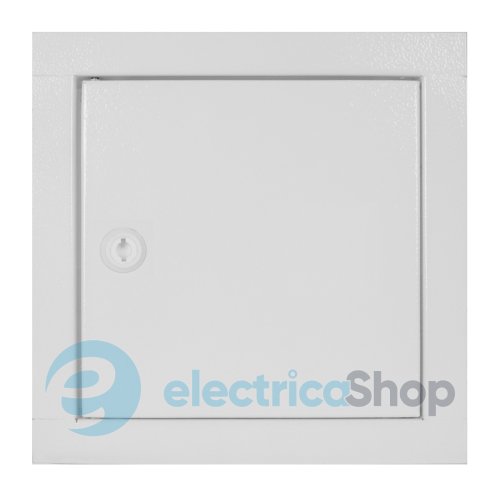 Дверца металлическая ревизионная e.mdoor.stand.200.200.z 200х200м с замком s0100059 E.NEXT