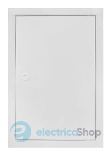 Дверца металлическая ревизионная e.mdoor.stand.400.600.z 400х600м c замком s0100061 E.NEXT