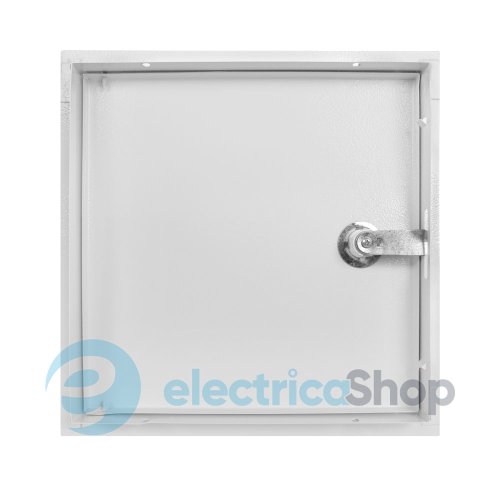 Дверца металлическая ревизионная e.mdoor.stand.250.250z 250х250м с замком s0100056 E.NEXT