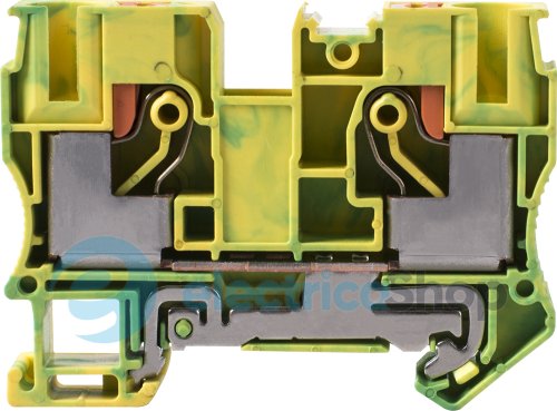 Набірна клемна колодка заземлення на DIN-рейку e.tc.z.din.spring.10 s070016 E.NEXT