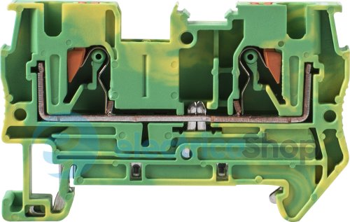 Набірна клемна колодка заземлення на DIN-рейку e.tc.z.din.spring.4 s070014 E.NEXT