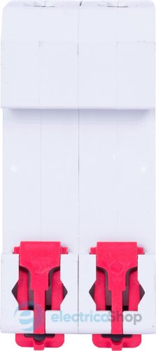 Модульний автоматичний вимикач e.mcb.pro.60.2.C 16 new, 2P, 16А, C, 6kA, new p042017 E.NEXT
