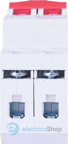 Модульний автоматичний вимикач e.mcb.pro.60.2.C 32 new, 2P, 32А, C, 6kA, new p042020 E.NEXT