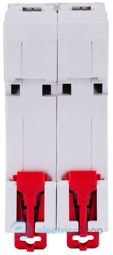 Модульний автоматичний вимикач e.mcb.stand.60.2.D25, 2P, 25А, D, 6kA, s026128 E.NEXT