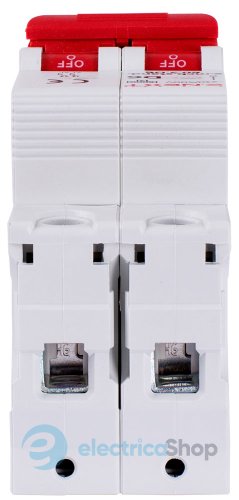 Модульний автоматичний вимикач e.mcb.stand.60.2.D25, 2P, 25А, D, 6kA, s026128 E.NEXT
