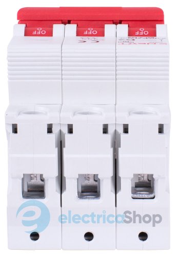 Модульный автоматический выключатель e.mcb.stand.60.3.D2, 3P, 2А, D, 6kA s026134 E.NEXT