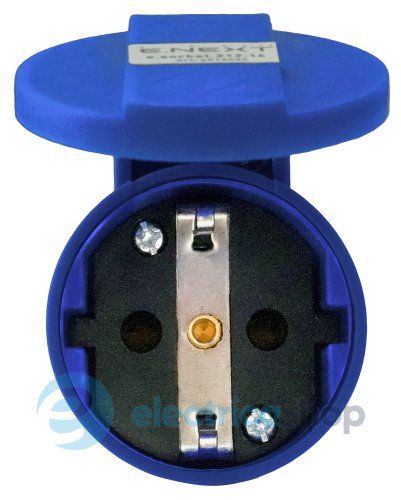Силовая розетка переносная e.socket.pro.2.16, 2п., 230V, 16A, (212) p012022 E.NEXT