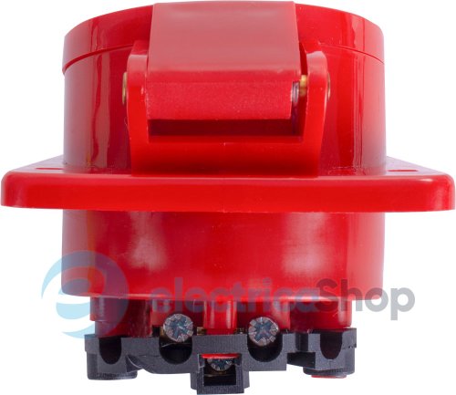 Силовая встраиваемая розетка e.socket.pro.3.16.wall, 3п., 230V, 16A, (413) p012010 E.NEXT