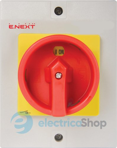 Пакетний перемикач в корпусі e.industrial.sb.1-0.3.32, 3р, 32А (0-1) i0360002 E.NEXT