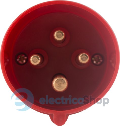 Силовая вилка переносная e.plug.pro.4.32, 4п., 380V, 32A, (024) p011005 E.NEXT