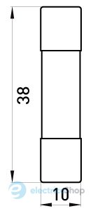 Запобіжник плавкий e.fuse.1038.2, типорозмір 10х38, 2 А i0610011 E.NEXT