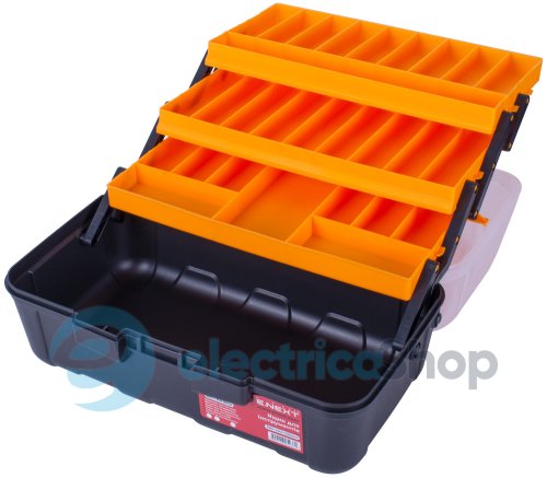 Ящик для инструмента, e.toolbox.pro.02, 16" 390x202x235мм t011002 E.NEXT