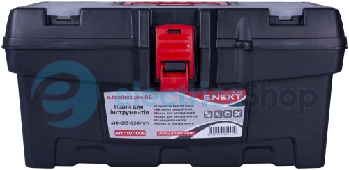 Ящик для инструмента, e.toolbox.pro.06, 16" 410x213x250мм t011006 E.NEXT