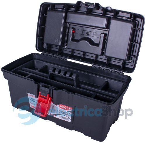 Ящик для инструмента, e.toolbox.pro.06, 16" 410x213x250мм t011006 E.NEXT