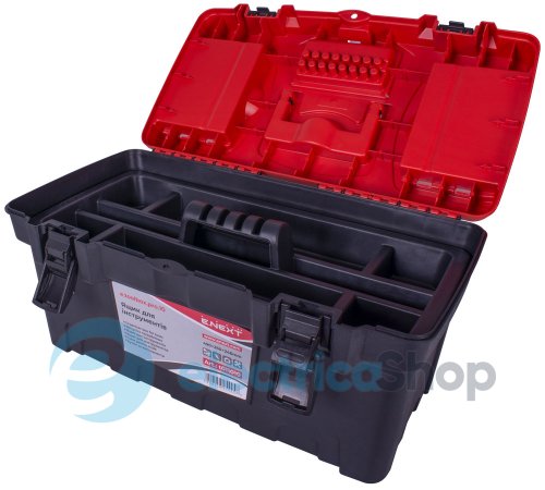 Ящик для инструмента, e.toolbox.pro.10, 19" 490x260x246мм t011010 E.NEXT