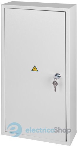 Корпус e.mbox.stand.n.48.z металлический, под 48 мод., навесной, с замком s0100124 E.NEXT