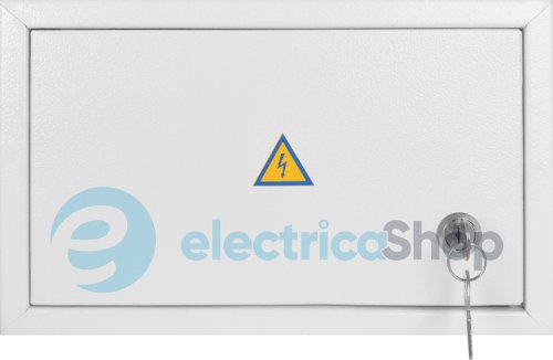 Корпус e.mbox.stand.n.12.z металлический, под 12 мод., навесной, с замком s0100020 E.NEXT