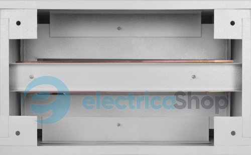 Корпус e.mbox.stand.n.12.z металлический, под 12 мод., навесной, с замком s0100020 E.NEXT