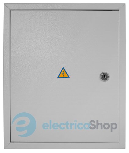 Корпус e.mbox.stand.n.24.z металлический, под 24 мод., навесной, с замком s0100025 E.NEXT