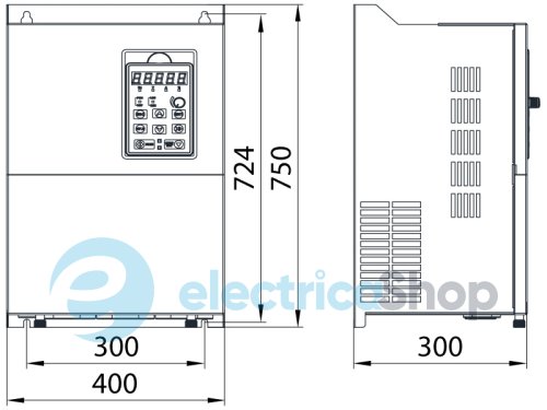 Преобразователь частотный e.f-drive.pump.185 185кВт 3ф/380В i0801020 E.NEXT