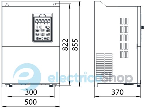 Преобразователь частотный e.f-drive.pump.220 220кВт 3ф/380В i0801022 E.NEXT