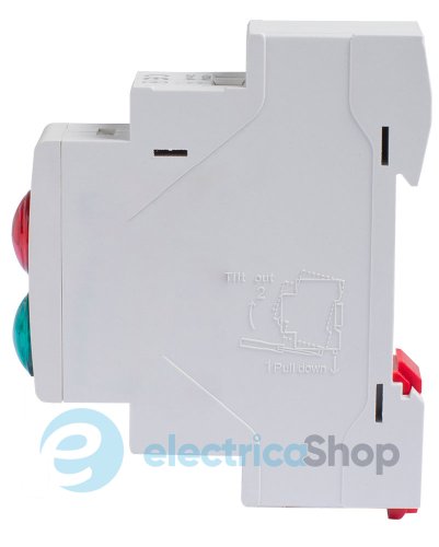 Индикатор на DIN-рейке e.i.din.220.red.green, красно-зеленый p059007 E.NEXT