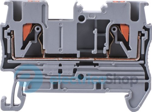 Клеммная колодка наборная на DIN-рейку e.tc.din.spring.2,5 s070002 E.NEXT
