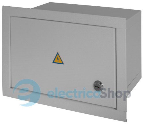 Корпус e.mbox.stand.w.12.z металлический, под встраиваемый 12 мод. с замком s0100021 E.NEXT