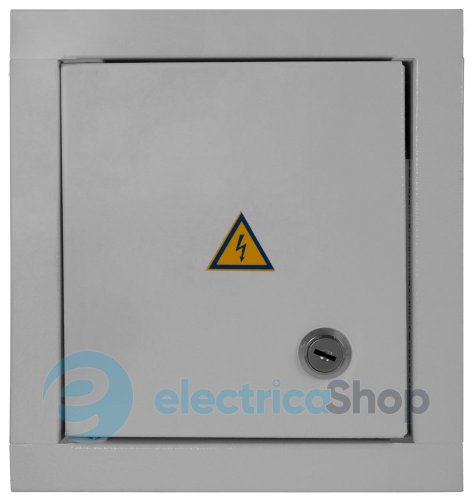 Корпус e.mbox.stand.w.06.z металлический, под 6 встраиваемых мод. с замком s0100018 E.NEXT