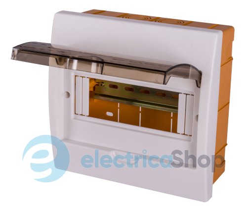 Корпус пластиковый 8-модульный e.plbox.stand.w.08k, встроенный s029101 E.NEXT