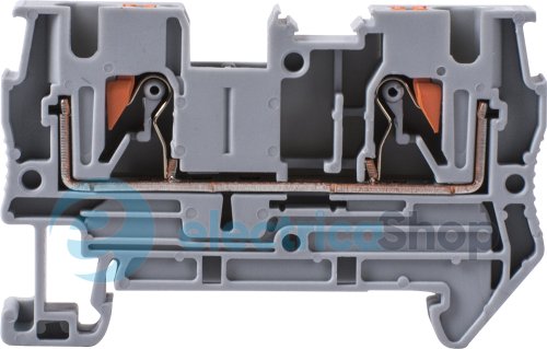 Клеммная колодка наборная на DIN-рейку e.tc.din.spring.4 s070003 E.NEXT