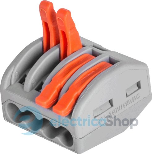 Клемна колодка e.lc.pro.pl.4 з натискним важелем p0660007 E.NEXT