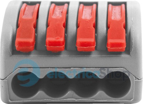 Клемна колодка e.lc.pro.pl.4 з натискним важелем p0660007 E.NEXT