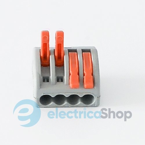 Клемна колодка e.lc.pro.pl.4 з натискним важелем p0660007 E.NEXT