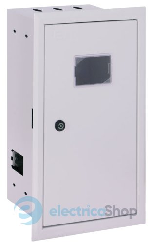 Корпус учета металлический e.mbox.pro.w.f1.12 IP31 встроенный под 1ф счетчик, 12 модулей p0100228 E.NEXT