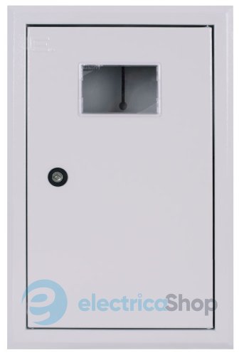 Корпус учета металлический e.mbox.pro.w.f3.12 IP31 встроенный под 3ф счетчик, 12 модулей p0100226 E.NEXT