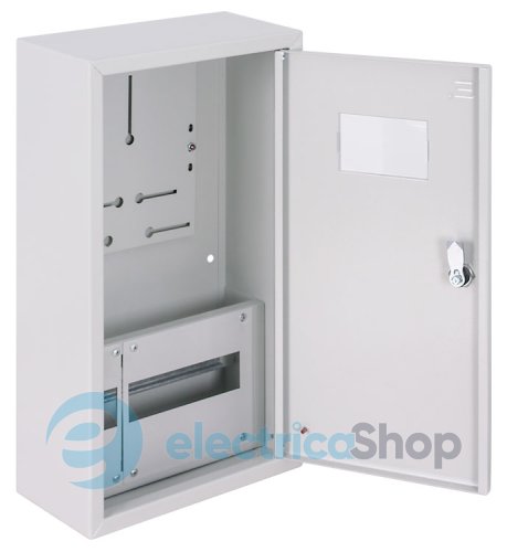 Корпус учета металлический e.mbox.pro.n.f3.12 IP31 навесной под 3ф счетчик, 12 модулей p0100222 E.NEXT