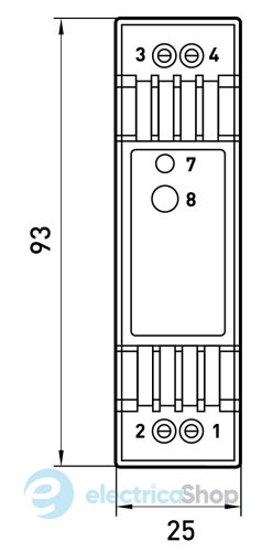 Блок живлення на DIN-рейку e.m-power.15.24 15Вт, DC24В i083001 E.NEXT