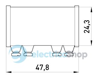 Соединитель металлический e.industrial.pipe.connect.screw.3/4", на винтах i0440002 E.NEXT