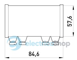 Соединитель металлический e.industrial.pipe.connect.screw.2", на винтах i0440006 E.NEXT