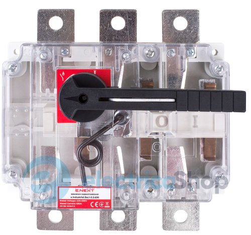 Выключатель нагрузки e.industrial.lbs.1-0.3.630, 3P, 630А i089005 E.NEXT