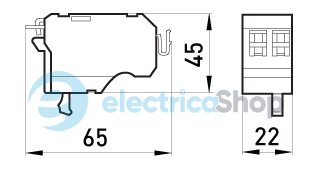 Независимый расцепитель e.industrial.ukm.400-800.FL.220, 220В i0070003 E.NEXT